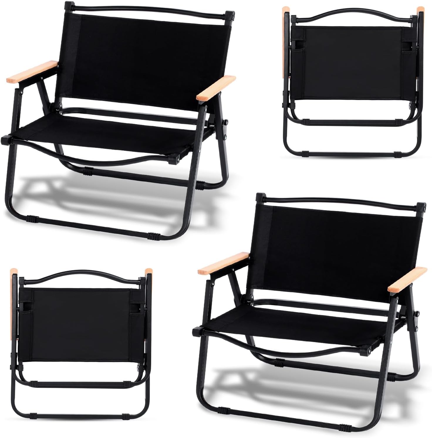 chaises de camping pliables