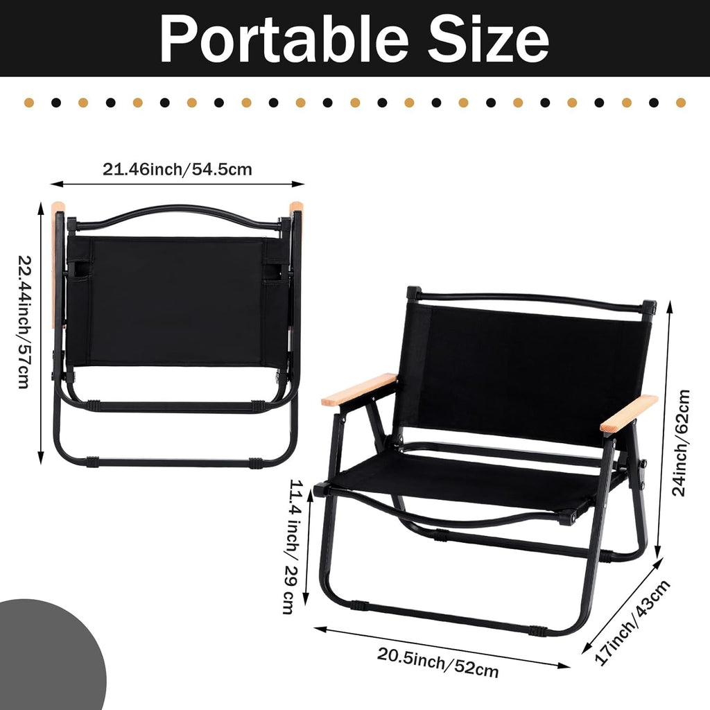 chaises de camping pliables