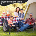 chaises de camping pliables