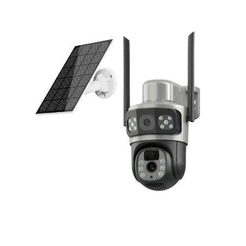 Camera 4G solaire Double 8MP