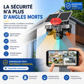 camera 4 Lens 4G SOLAIRE + 2 Panneau solaire 16MP