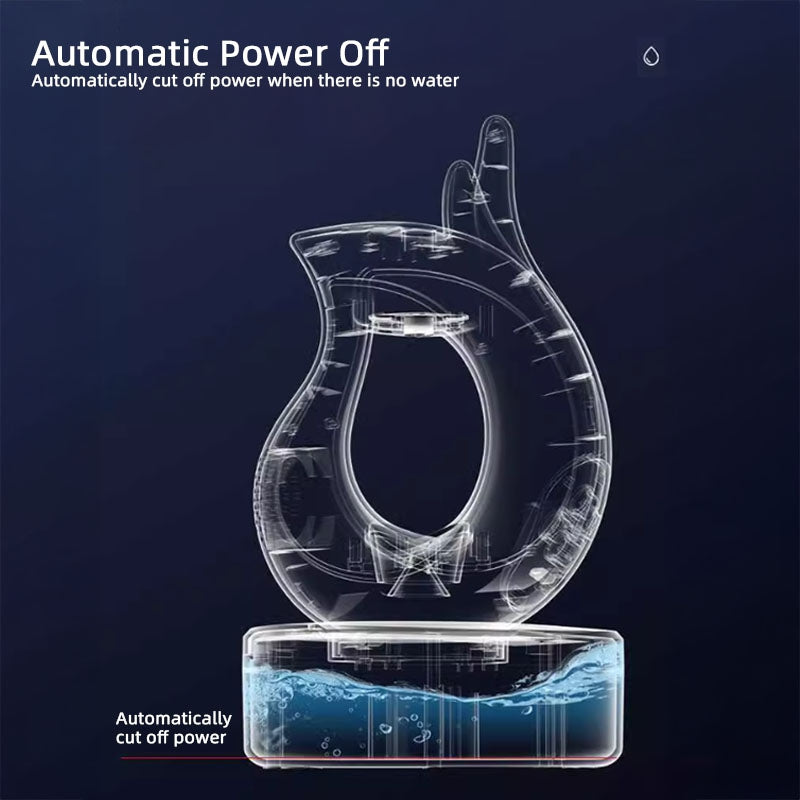 humidificateur à ultrasons "anti-gravité"