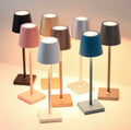 Lampe De Table Portables Sans Fil Rechargeable Avec Tactile