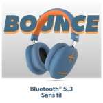 Casque Sans Fil TNB Bounce CBBOUNCEBL - Bleu