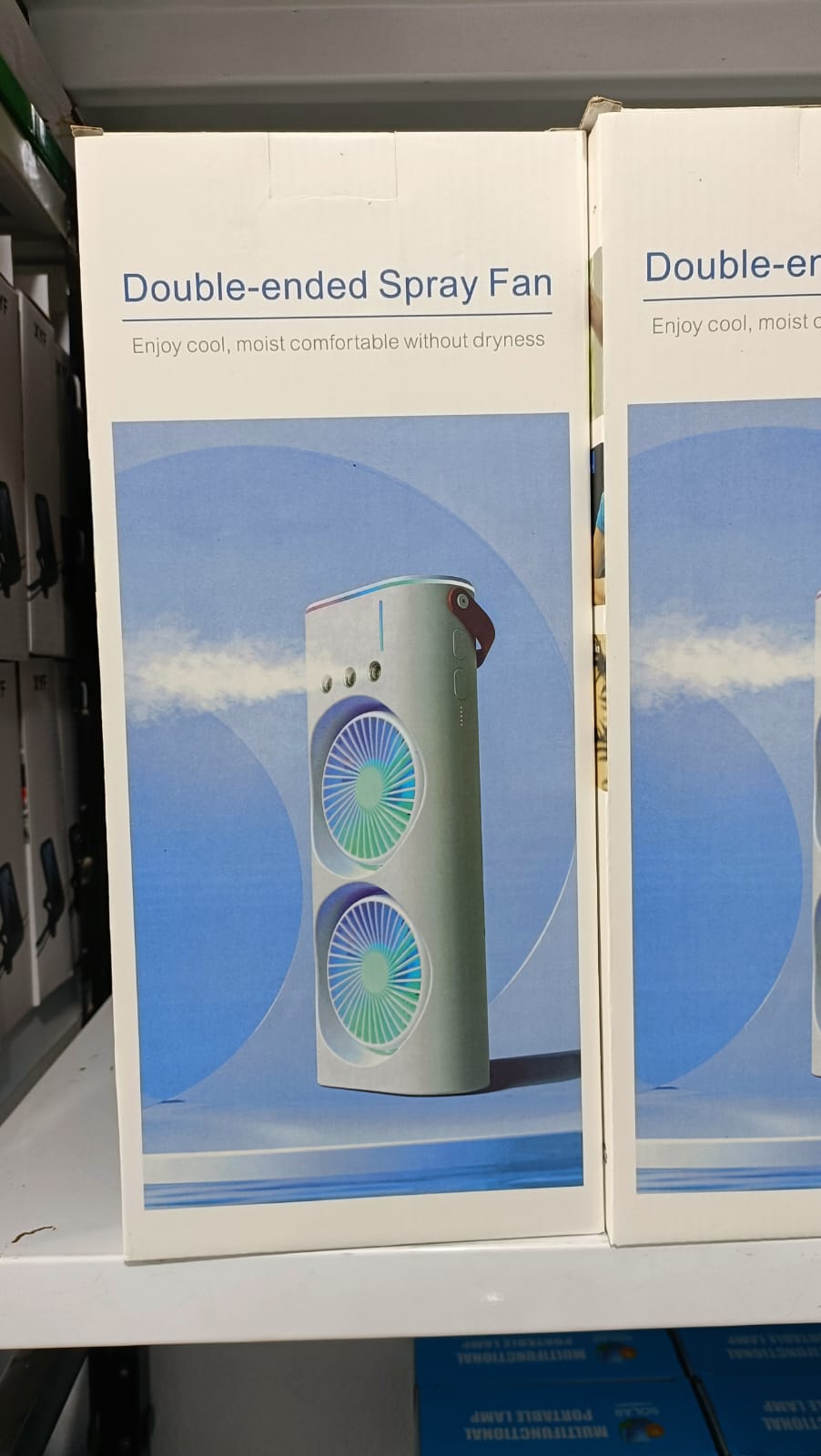ventilateur de refroidissement par brumisation portable